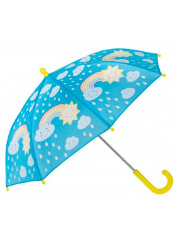 Paraguas infantil mágico cambia de color