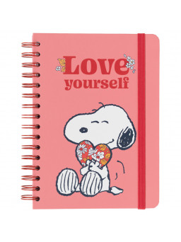 Cuaderno bullet Snoopy A5 Love