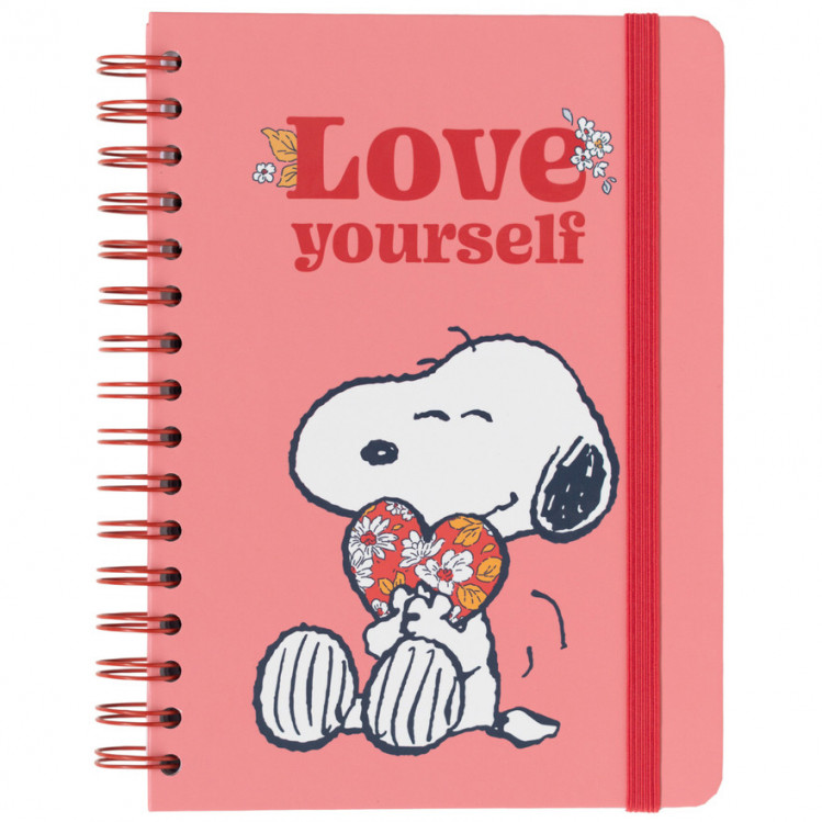 Cuaderno bullet Snoopy A5 Love