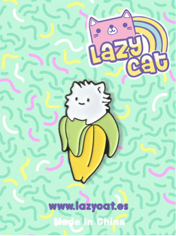 Pin gato banana