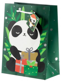 Bolsa regalo Navidad Panda