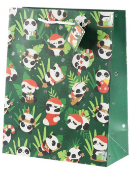 Bolsa regalo Navidad Panda...