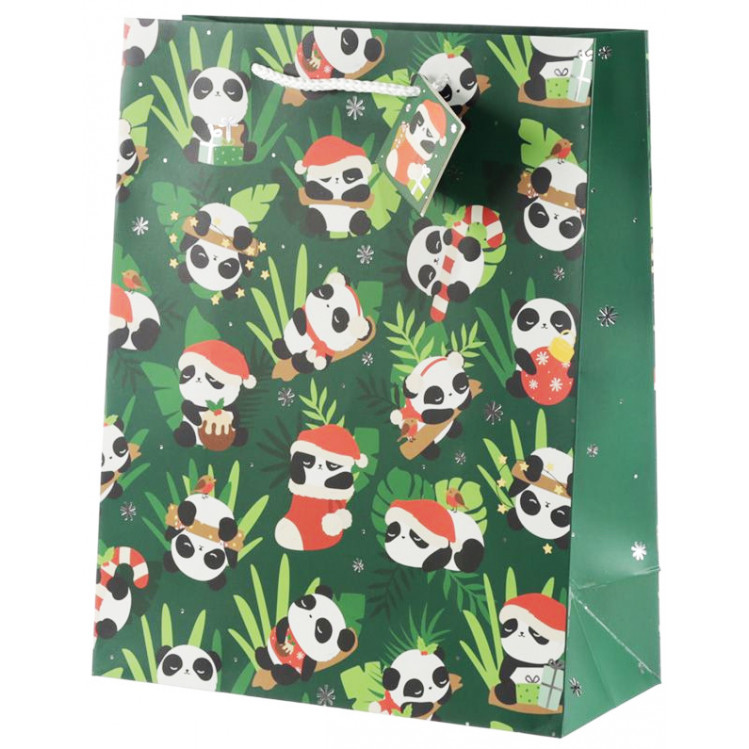 Bolsa regalo Navidad Panda Grande