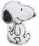 Cojín de peluche Snoopy constelaciones.