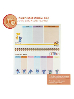 copy of Bloc organizador semanal BT21 A4