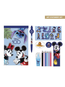 Set papelería Disney 100