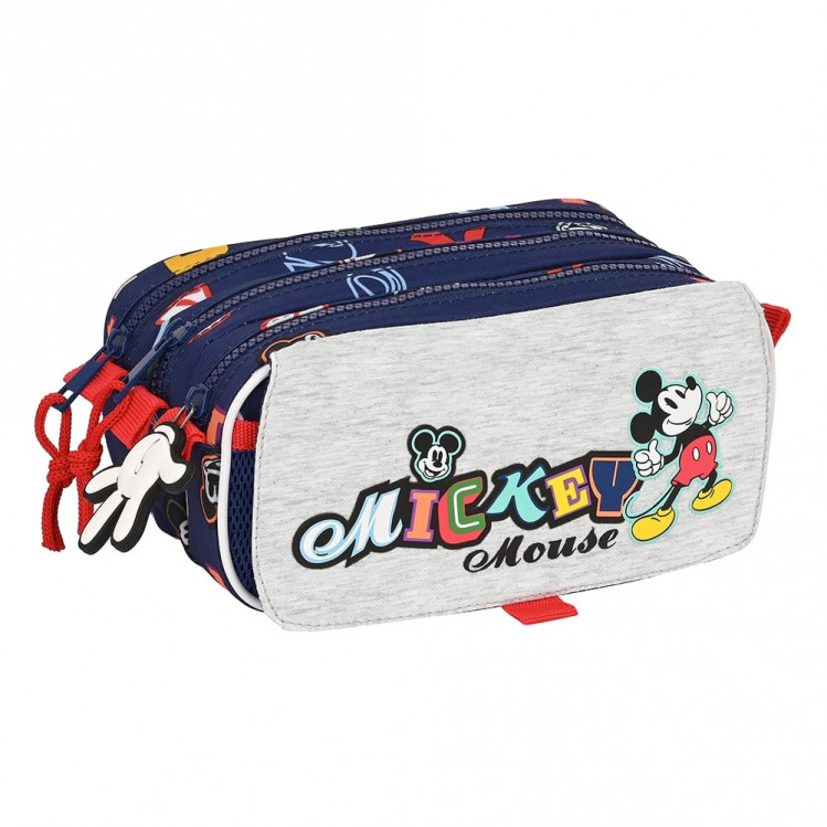 Estuche triple MICKEY MOUSE - ONLY ONE