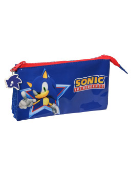 Estuche triple SONIC - LET'S ROLL