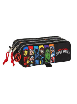 Estuche triple SUPER HÉROES