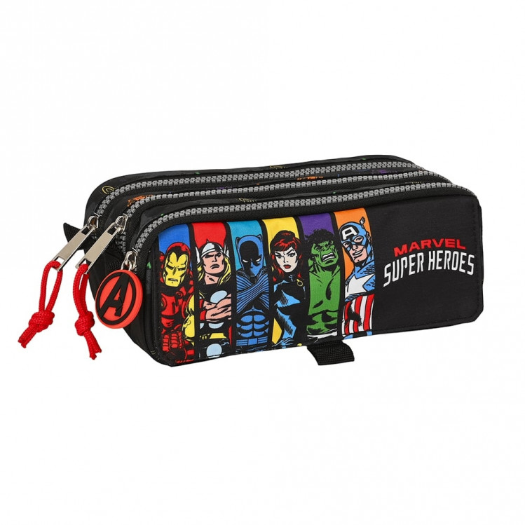 Estuche triple SUPER HÉROES