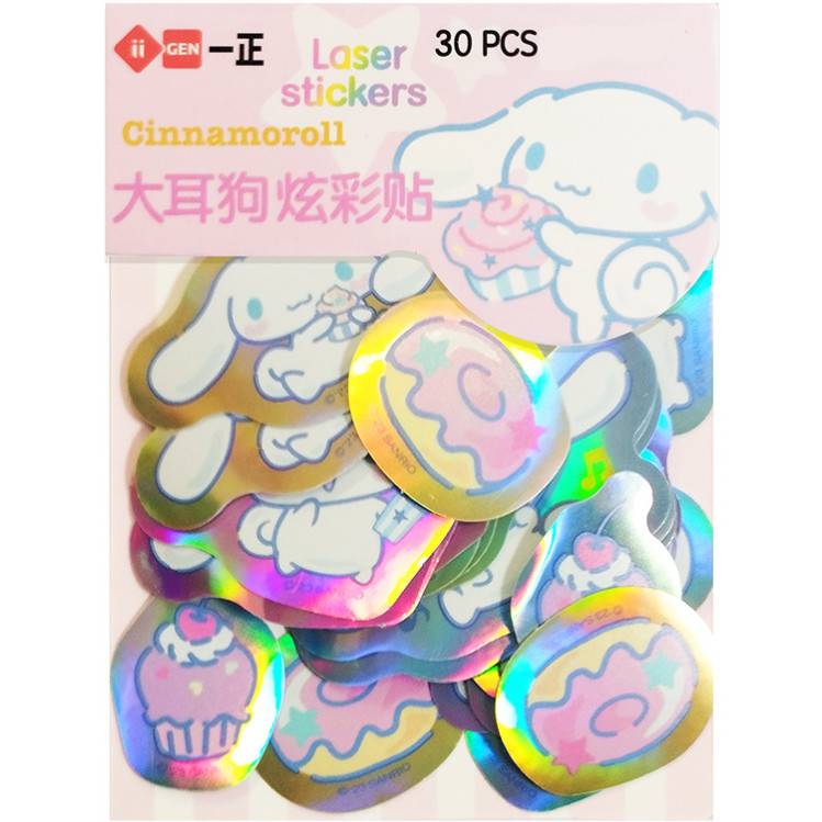 Set de 30 pegatinas CinnamoRoll