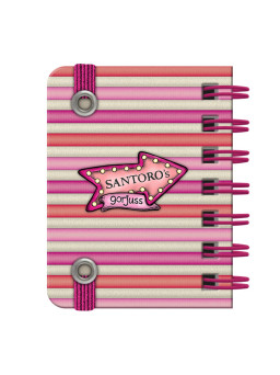 Mini cuaderno llavero