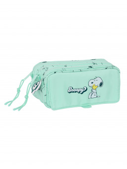 Estuche triple Snoopy GROOVY