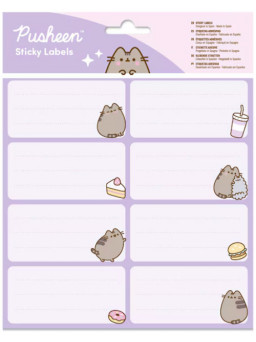 Etiquetas gato Pusheen mod.2