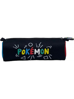 Estuche Pokemon cilíndrico