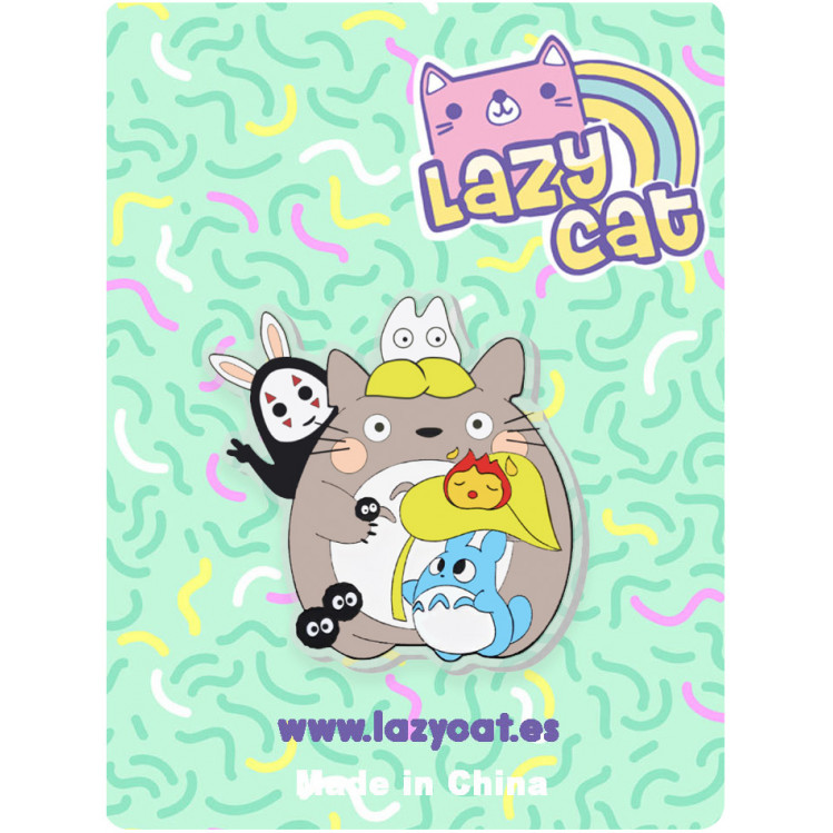 Pin de metacrilato Totoro