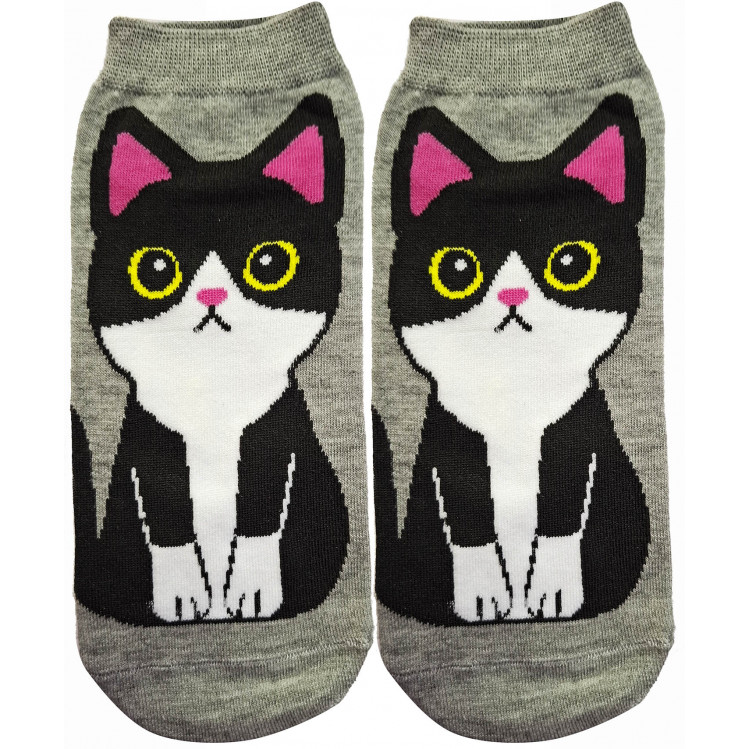 Calcetines tobilleros gatito