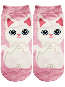 copy of Calcetines tobilleros gatito