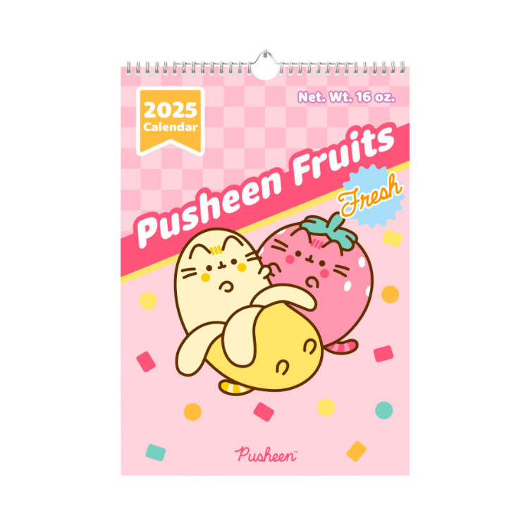 Calendario de pared Pusheen