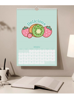 Calendario de pared Pusheen