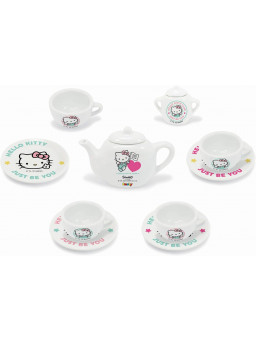 Juego de té porcelana Hello Kitty