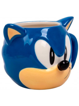 Taza Sonic 3D y puzzle