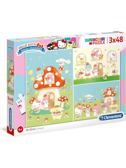 Set de 3 puzzles Sanrio...