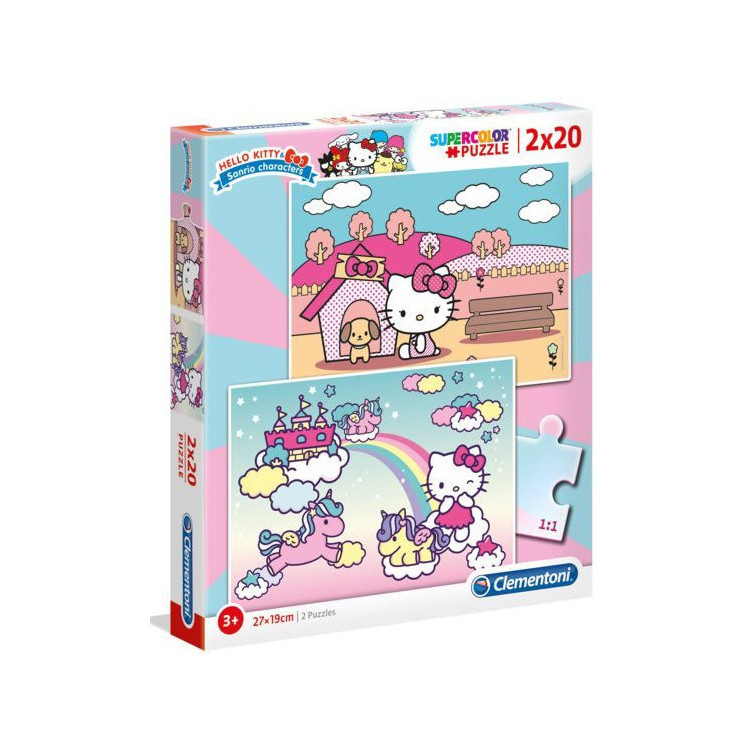 Set de 2 puzzles Sanrio characters