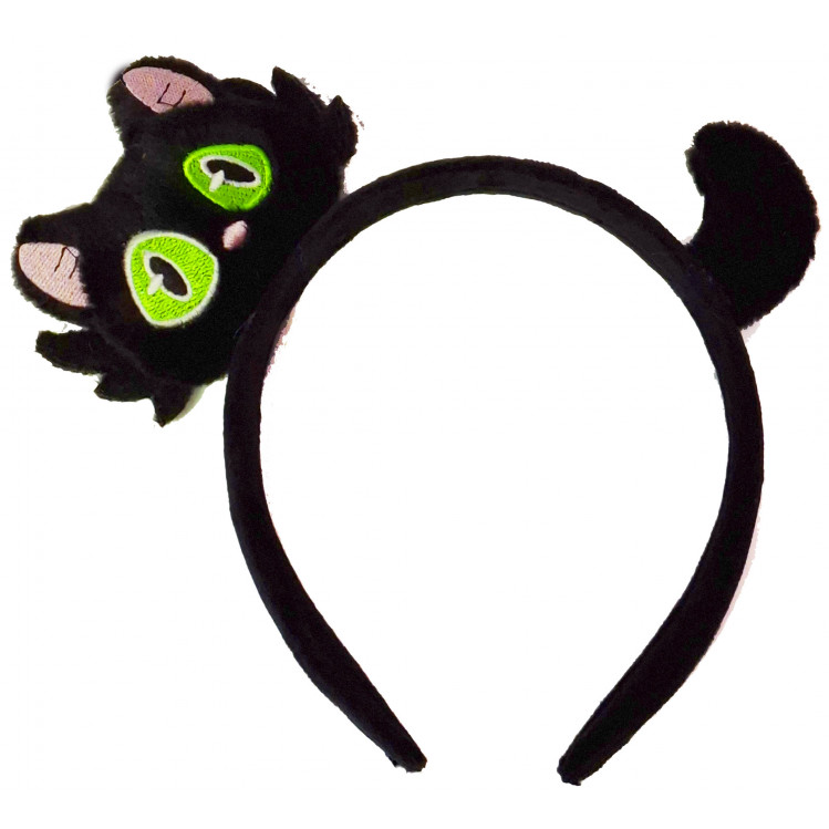 Diadema Gatito negro