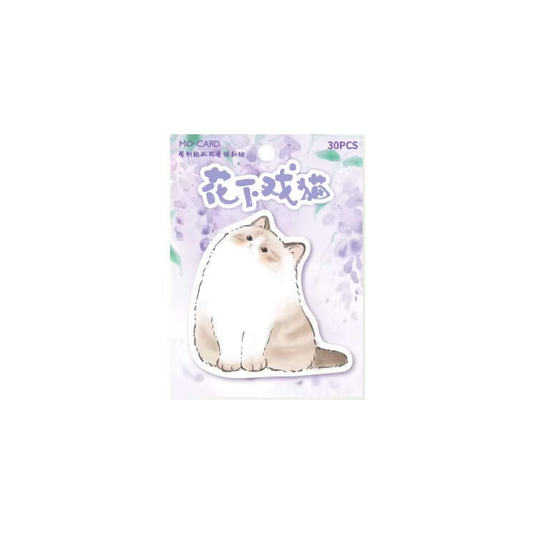 Memo pad gatito gordo