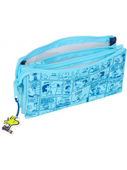 Estuche triple Snoopy Love