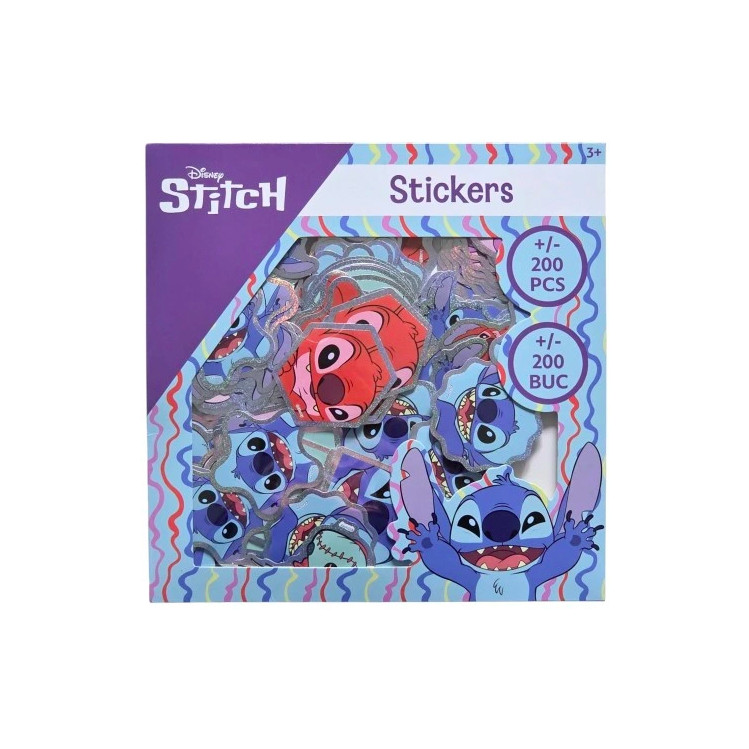 Pegatinas Stitch 200 unidades
