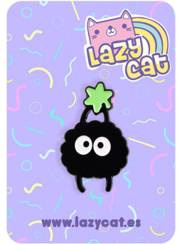 copy of Pin Halloween gato esqueleto