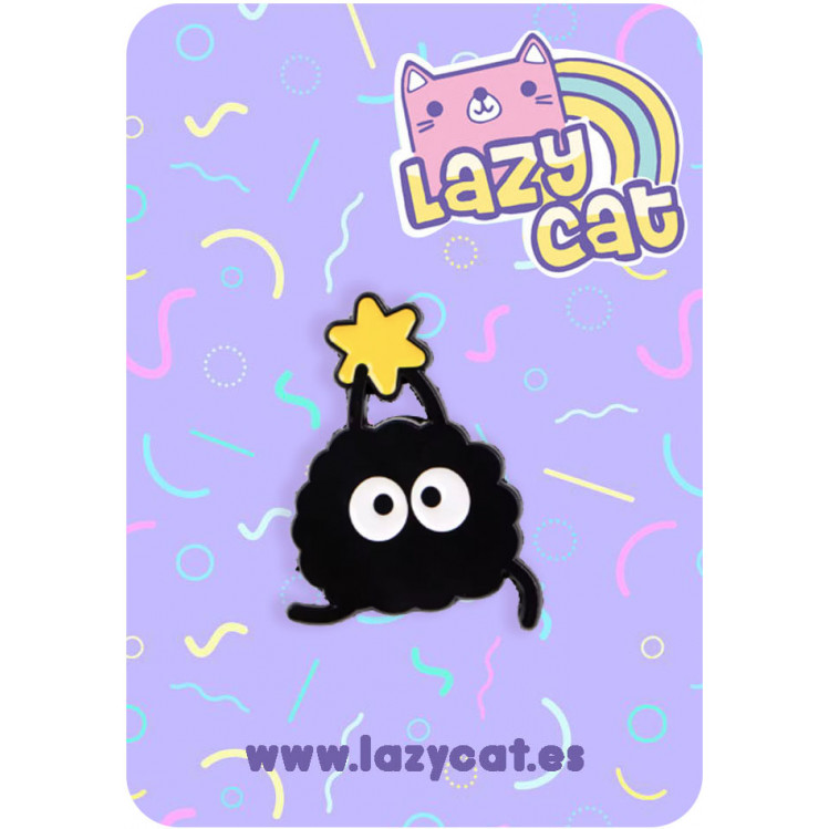 copy of Pin Halloween gato esqueleto