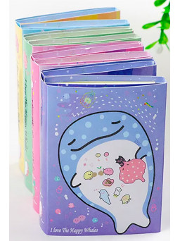 Set de notas adhesivas ballena