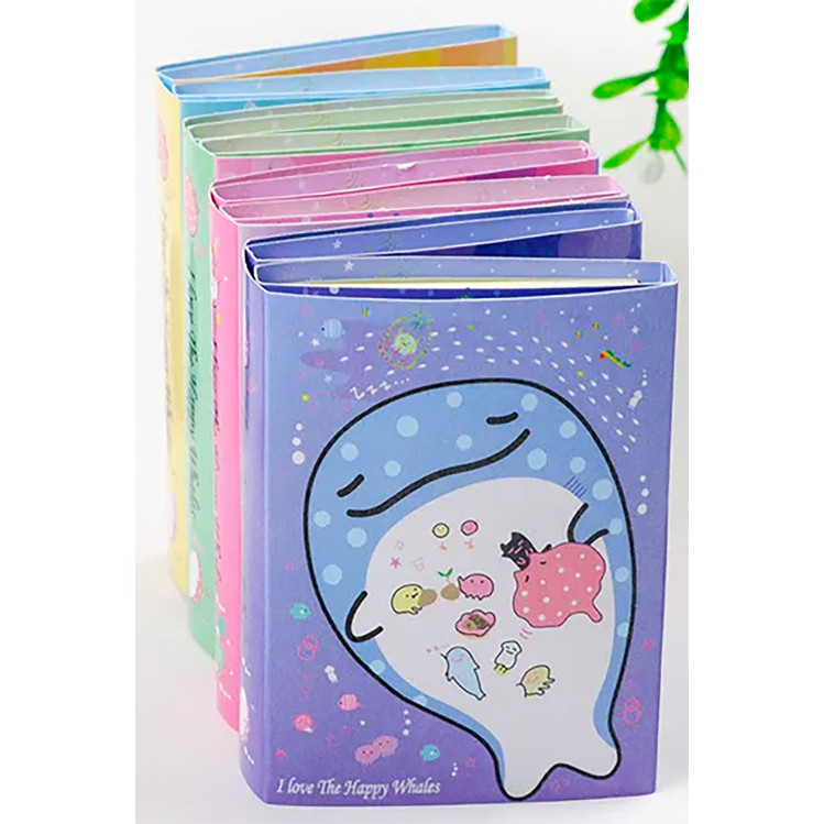Set de notas adhesivas ballena