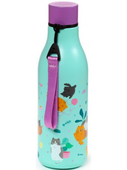 Botella térmica gatitos