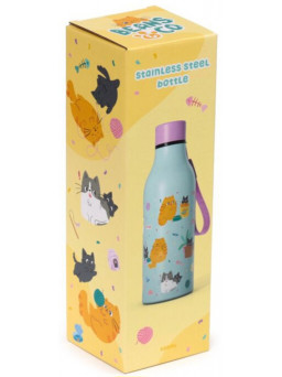 Botella térmica gatitos