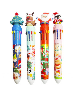 Bolígrafo multicolor Navidad