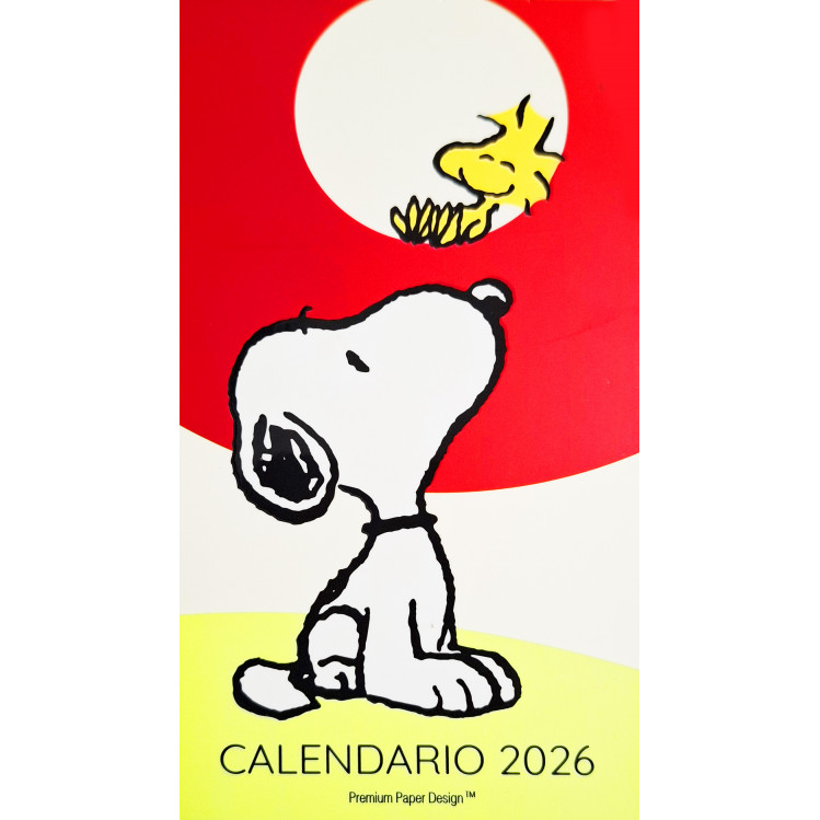 Mini calendario mágnetico Snoopy