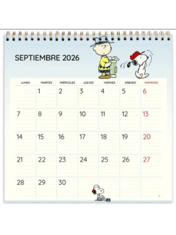 Calendario de pared Snoopy