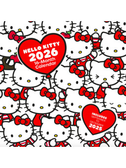 Calendario Hello Kitty pared
