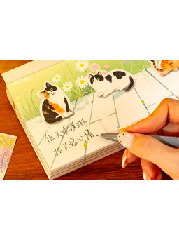 Set de notas Gatitos