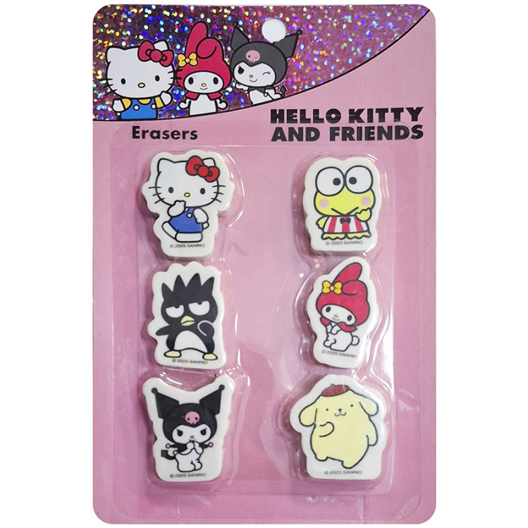Set gomas de borrar Hello Kitty and friends
