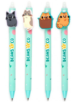 Bolígrafo borrable gatito.