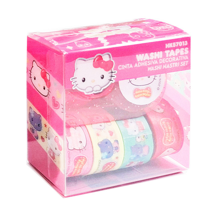 Set de mini washi tapes Hello Kitty