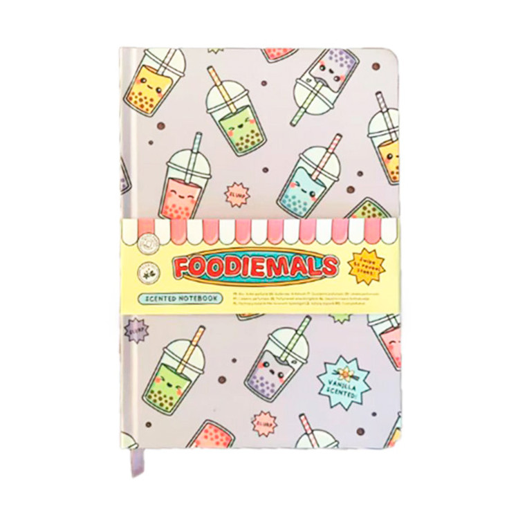 Libreta Bubble Tea perfumada.