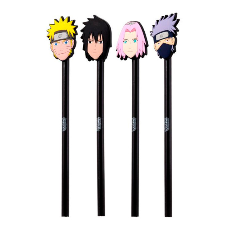 Lapicero con tapa Naruto.