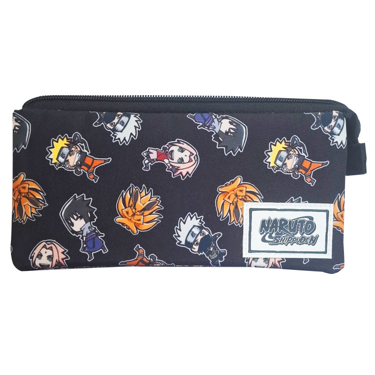 Estuche triple Naruto Chibi