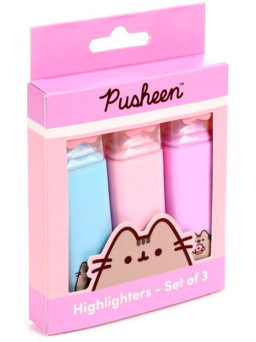 Set de 3 Subrayadores Pusheen
